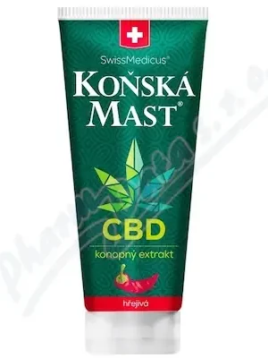 Herbamedicus Koňská mast s CBD hřejivá 200ml Výprodej