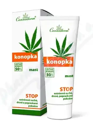 Cannaderm Konopka mast pro suchou pokožku 75g Ihned K Objednání