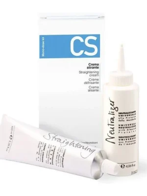 FANOLA CS Straightening Cream 100ml + 120ml - krém pro narovnání vlasů Sleva