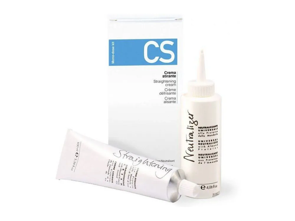 FANOLA CS Straightening Cream 100ml + 120ml - krém pro narovnání vlasů Sleva