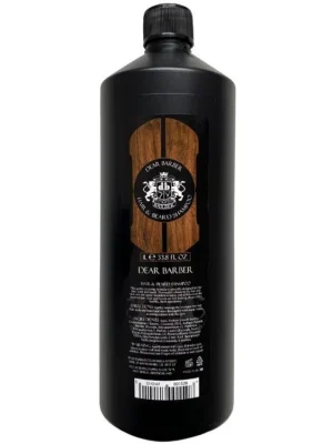 DEAR BARBER Hair And Beard Shampoo 1000ml - pánský šampon na vlasy a vousy Horká Nabídka
