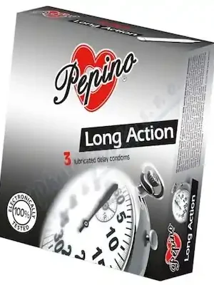 Tovární Cena Pepino Long Action prezervativ 3ks