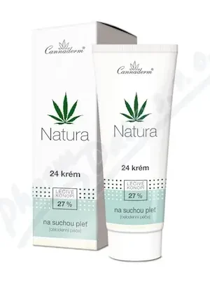 Hit Sezóny Cannaderm Natura 24 krém na suchou pleť 75g