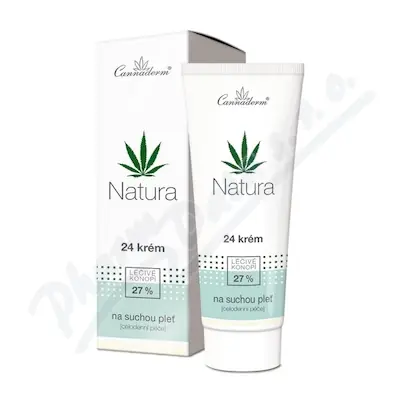 Hit Sezóny Cannaderm Natura 24 krém na suchou pleť 75g