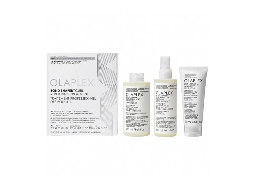 OLAPLEX Bond Shaper Curl Rebuilding Treatment SET - sada pro péči o kudrnaté vlasy Vysoce Kvalitní