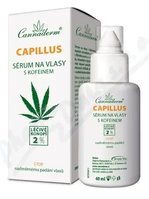 Nízká Cena Cannaderm Capillus sérum na vlasy s kofeinem 40ml