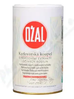 Vrácení Zdarma OZAL Karlovarská koupel 250g