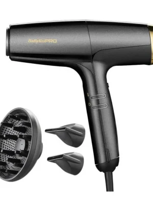 Akce BABYLISS PRO 8550E FALCO Gold 2000W - profesionální ionic fén s digitálním motorem