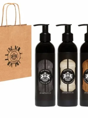 Doprava Zdarma DEAR BARBER Gift Bag Men SET - pánská dárková sada na vlasy, vousy a tělo