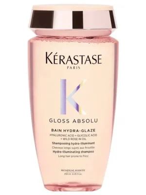 KÉRASTASE Gloss Absolu Bain Hydra-Glaze Shampoo 250ml - hydratační šampon proti krepatění vlasů Tovární Cena
