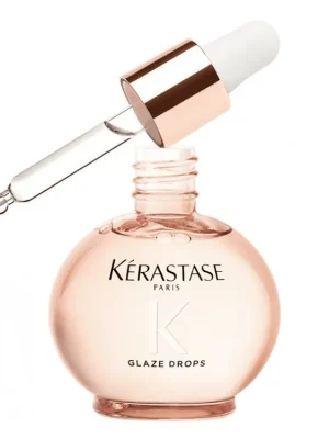 KÉRASTASE Gloss Absolu Glaze Drops Hair Oil 45ml - luxusní lehký olej proti krepatění vlasů Jen Po Omezenou Doba