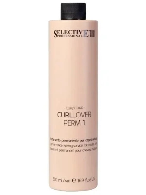 SELECTIVE Professional Curllover Perm 1 500ml - trvalá ondulace pro přírodní vlasy Ihned K Objednání
