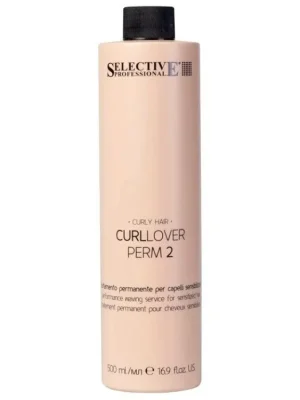 Cenová Bomba SELECTIVE Professional Curllover Perm 2 500ml - trvalá ondulace oslabené chemicky ošetřené vlasy