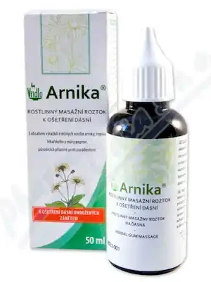 Arnika masážní roztok na dásně 50ml Doprava Zdarma