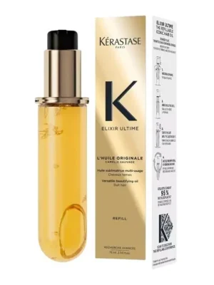 KÉRASTASE Elixir Ultime L´Huile Originale Refill 75ml - luxusní regenerační olej - náhradní náplň Sezónní Sleva