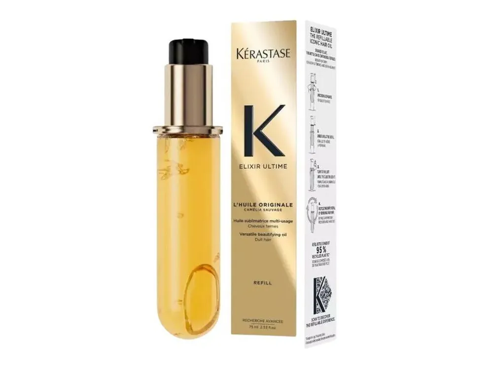 KÉRASTASE Elixir Ultime L´Huile Originale Refill 75ml - luxusní regenerační olej - náhradní náplň Sezónní Sleva