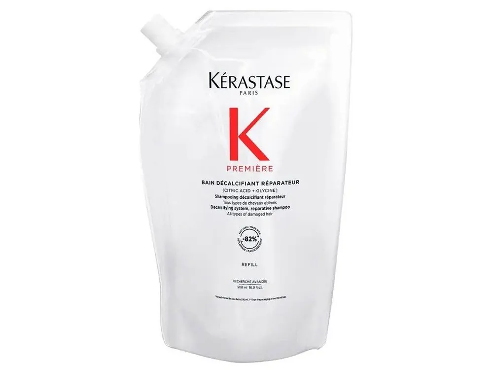 KÉRASTASE Premiére Bain Décalcifiant Réparateur Refill 500ml - šampon pro poškozené vlasy - náhradní náplň Sezónní Sleva