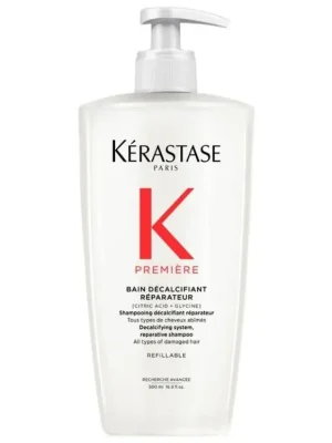 KÉRASTASE Premiére Bain Décalcifiant Réparateur 500ml - šampon pro poškozené vlasy Přímo Od Výrobce