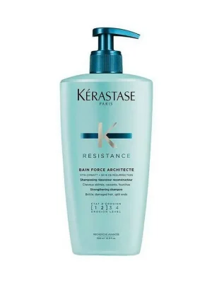 Hit Sezóny KÉRASTASE Resistance Bain Force Architecte 500ml - šampon pro poškozené lámavé vlasy