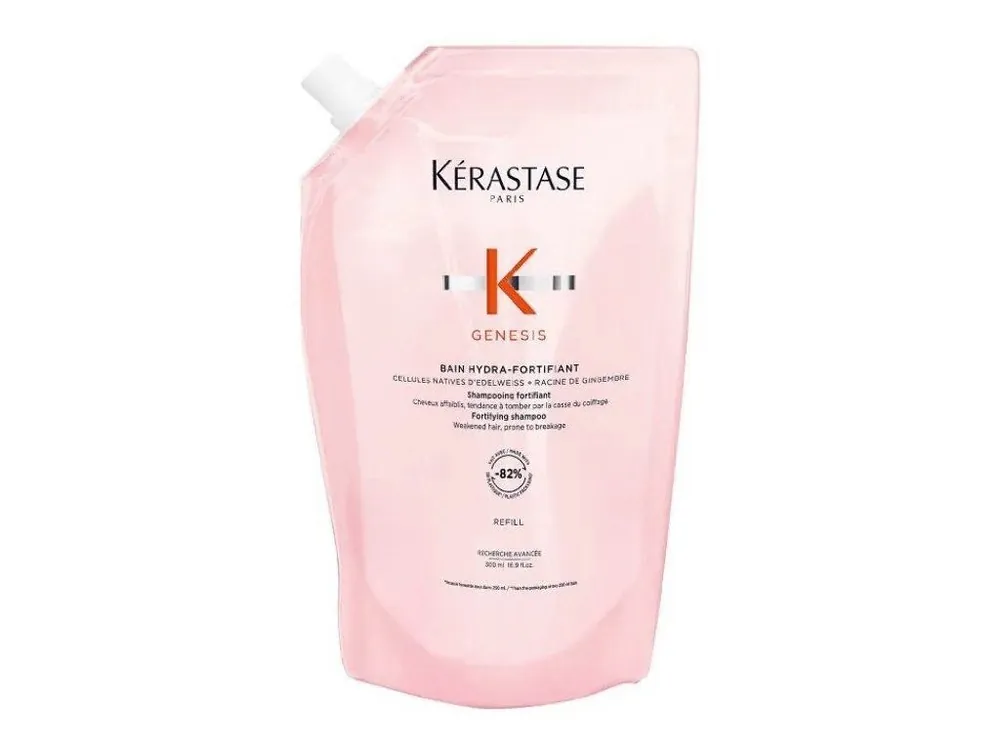Ihned K Objednání KÉRASTASE Genesis Bain Hydra-Fortifiant Refill 500ml - šampon proti padání pro jemné a mastné vlasy - náhradní náplň