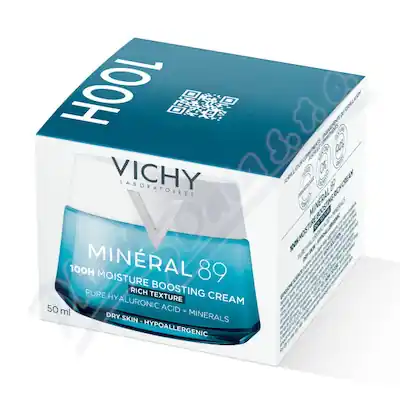 Výhodná Nabídka VICHY MINÉRAL 89 100h Hydratační krém RICH 50ml