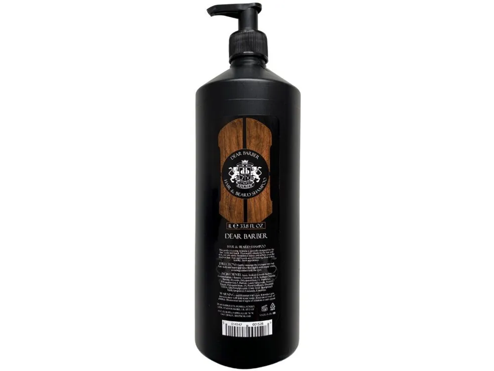 Doprava Zdarma Šampon na vlasy a vousy DEAR BARBER Hair & beard shampoo 1000 ml