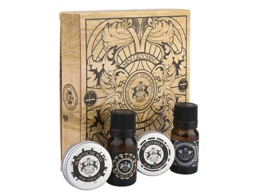 Speciální Cena Mini sada pro vousáče DEAR BARBER Mini grooming collection