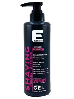 Gel na holení ELEGANCE Shaving gel Venus 500 ml Sezónní Sleva