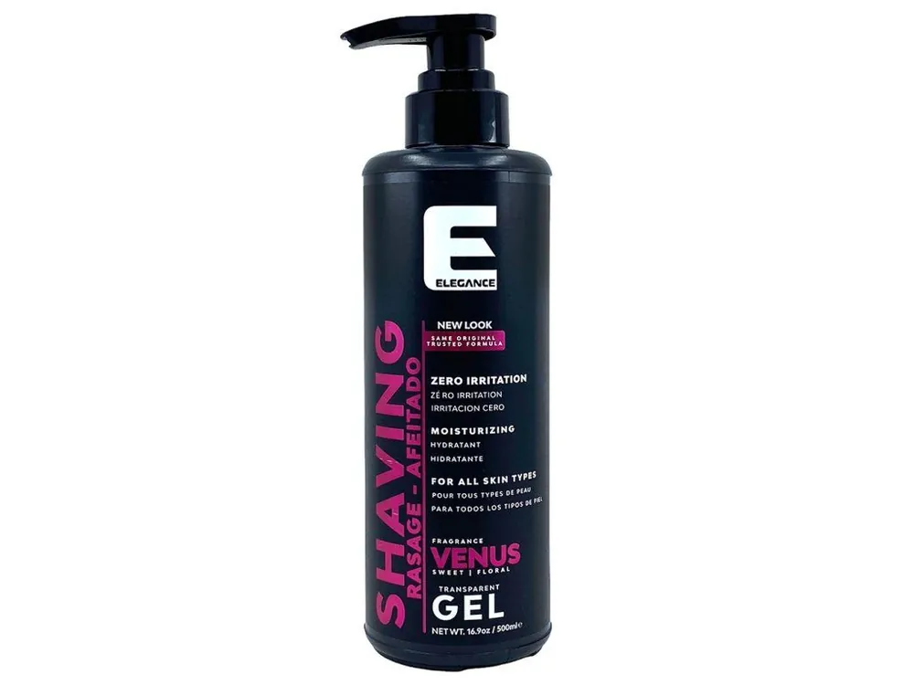 Gel na holení ELEGANCE Shaving gel Venus 500 ml Sezónní Sleva