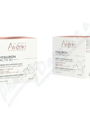 Vysoce Kvalitní AVENE Hyaluron Activ B3 Noční krém 40ml