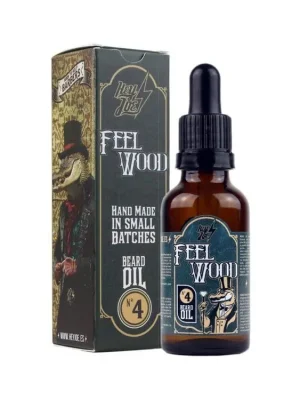 Sezónní Sleva Olej na vousy HEY JOE Beard oil No. 4 Feel wood 30 ml