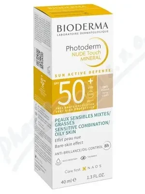 Akční Nabídka BIODERMA Photoderm NUDE Touch velmi svě.SPF50+40ml