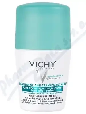 VICHY DEO Roll-on proti skvrnám 50ml Oblíbený