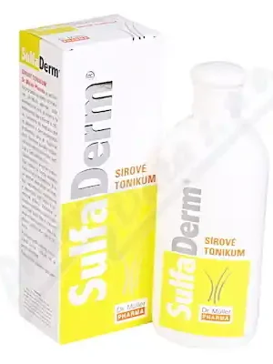 Cenová Bomba SulfaDerm sírové tonikum 150ml Dr.Müller