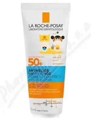 Dokud Zásoby Vydrží LA ROCHE-POSAY ANTHELIOS mléko děti SPF50+ 75ml