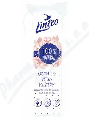Linteo Vatové polštářky Bílé 100ks Finální Výprodej