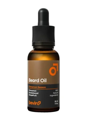 Olej na vousy BEVIRO Beard oil Cinnamon Season 30 ml Horká Nabídka