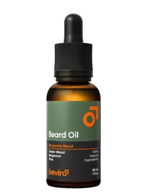 Olej na vousy BEVIRO Beard oil Bergamia Wood 30 ml Expresní Doručení