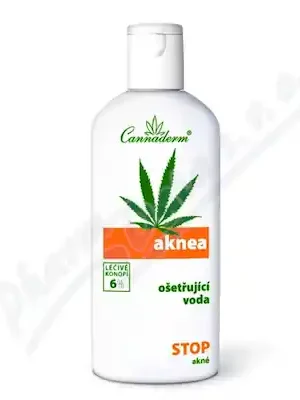 Cannaderm Aknea ošetřující voda 200ml Akční Cena