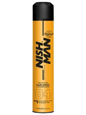 Extra silný lak na vlasy NISH MAN Extra strong hold hair spray 400 ml Přímo Od Výrobce