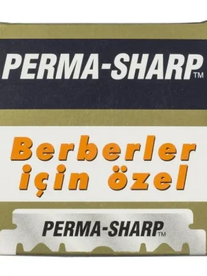 Poloviční žiletky na holení PERMA-SHARP Single edge 100 ks Akční Cena