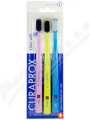 CURAPROX CS 1560 zubní kartáček Soft 3ks Super Cena