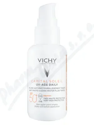 VICHY CAPITAL SOLEIL UV-AGE fluid tón.SPF50+ 40ml Víkendová Akce