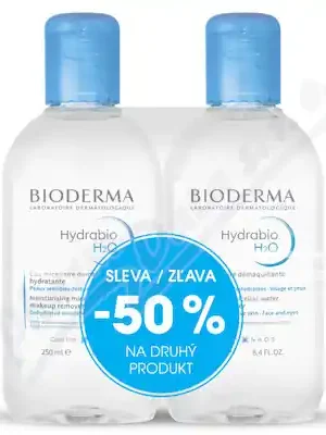 BIODERMA Hydrabio H2O 250ml 1+1 Festival Časově Omezené