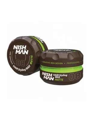 Vosk na vlasy pro muže NISH MAN Hair styling wax Matte 150 ml Akční Cena