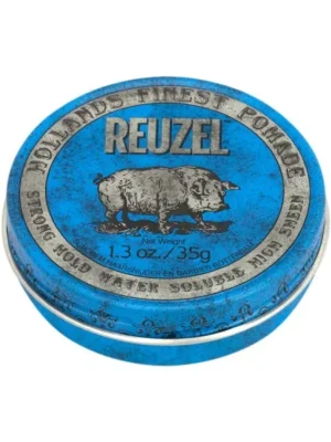 Silná a lesklá pomáda na vlasy REUZEL Blue strong hold high sheen pomade 35 g Expresní Doručení