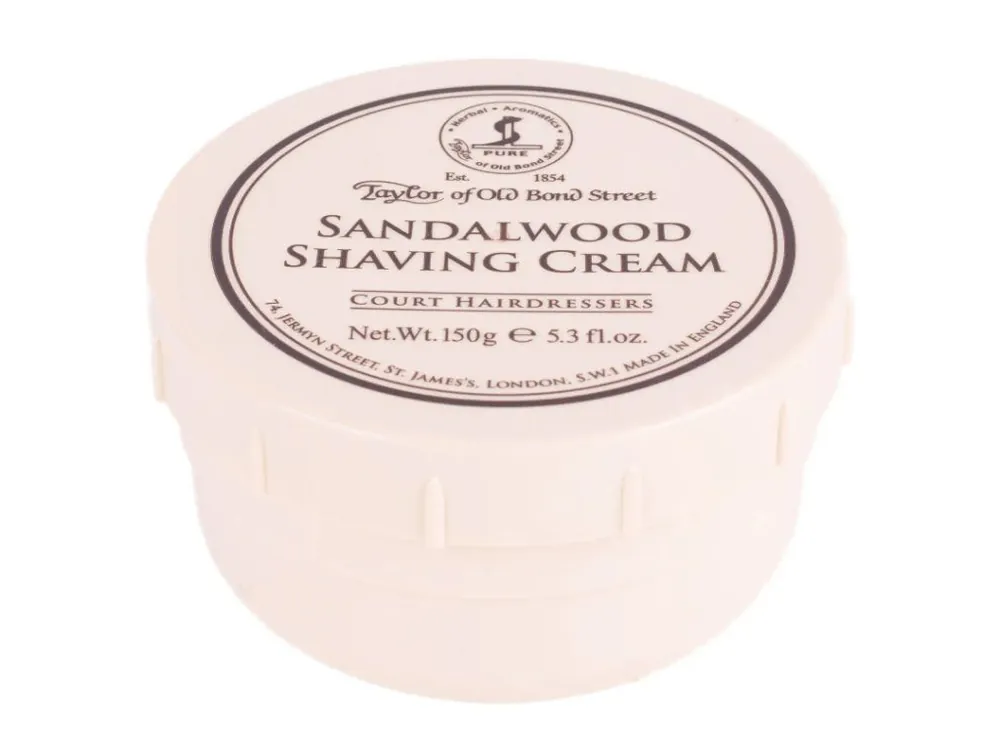 Nakupujte Hned Krém na holení TAYLOR OF OLD BOND STREET Sandalwood shaving cream 150 g