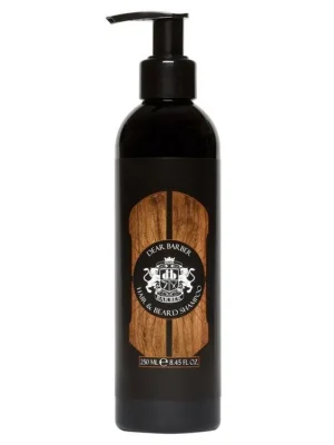 Top Prodej Šampon na vlasy a vousy DEAR BARBER Hair & beard shampoo 250 ml