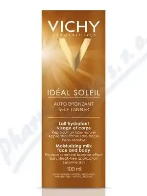 VICHY IDÉAL SOLEIL Samoopalovací mléko 100ml Dokud Zásoby Vydrží