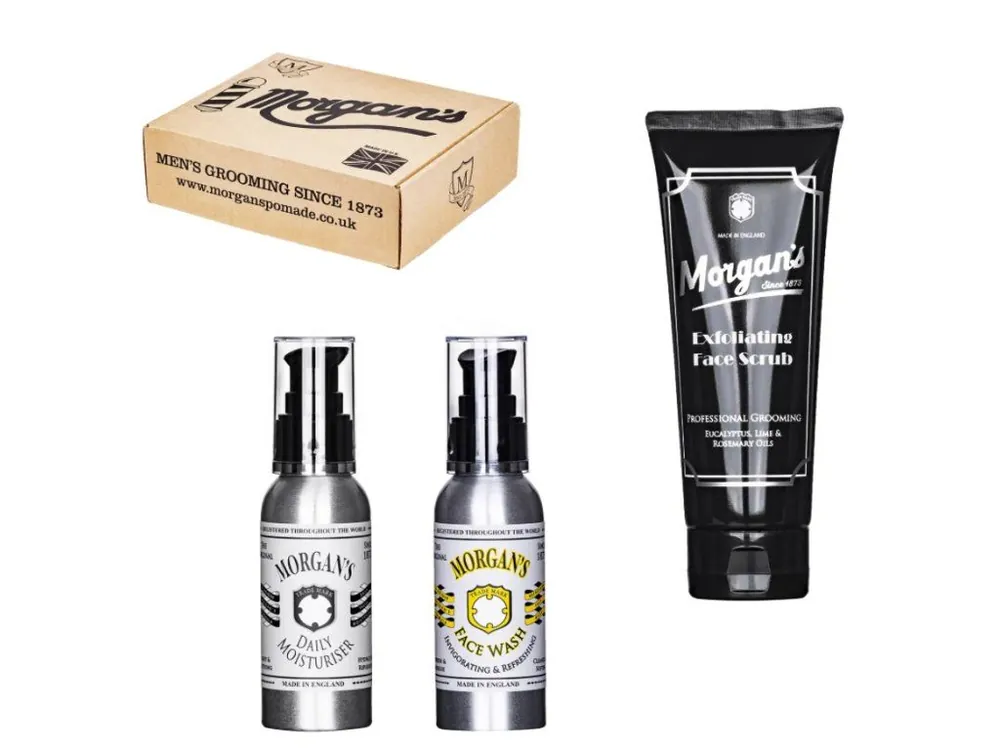 Dárková sada pro péči o pánský obličej MORGANS Spa gift set Vysoce Kvalitní